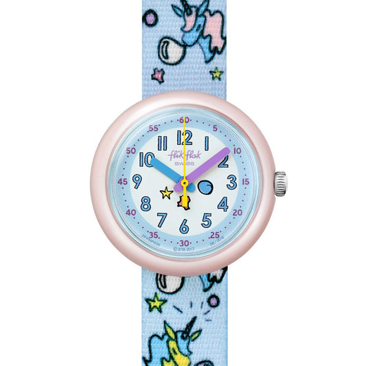 Flik Flak Kinderuhr Bubblicorn FPNP030