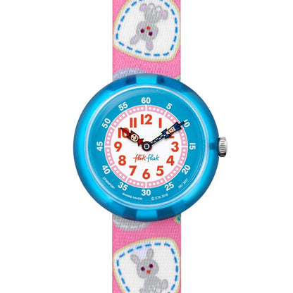 Flik Flak Kinderuhr Camping Badge Pink FBNP091
