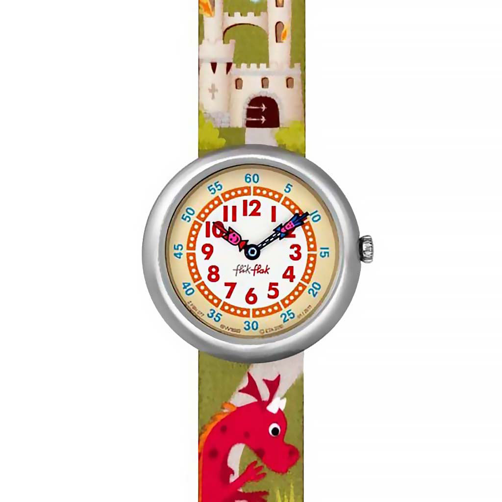 Swatch Flik Flak CASTLES AND DRAGONS ZFBN077