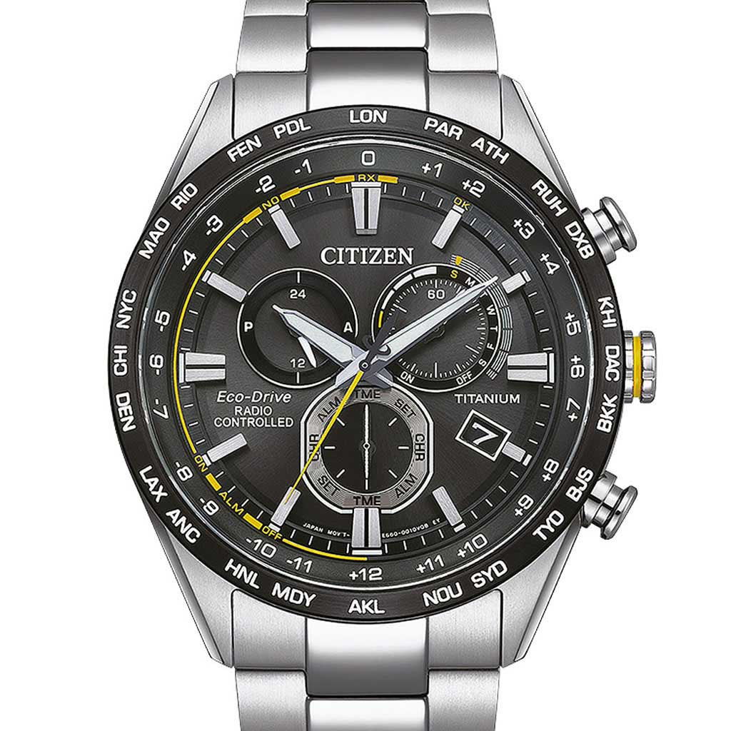 Citizen Funk Herrenuhr CB5947-80E