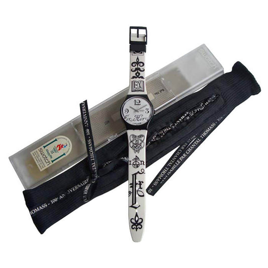 Swatch Gent Artist Special  CHANTAL THOMAS (BLACK LETTER) GB163Pack
