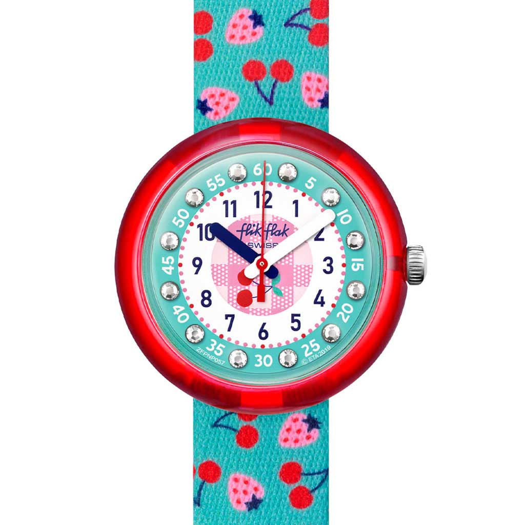 Flik Flak Kinderuhr Cherrytastic FPNP057C