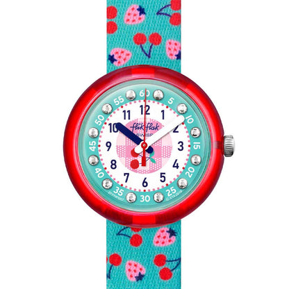 Flik Flak Kinderuhr Cherrytastic FPNP057C