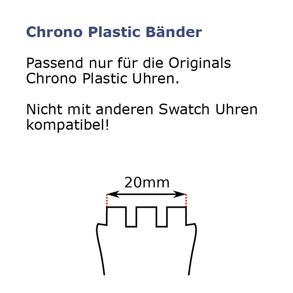 Swatch Ersatzband GREEN RUSH ASUSN402