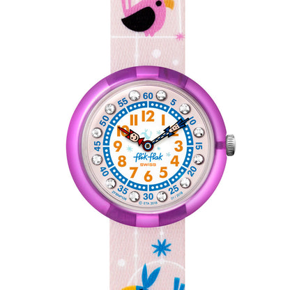 Flik Flak Kinderuhr Circus Birds FBNP126