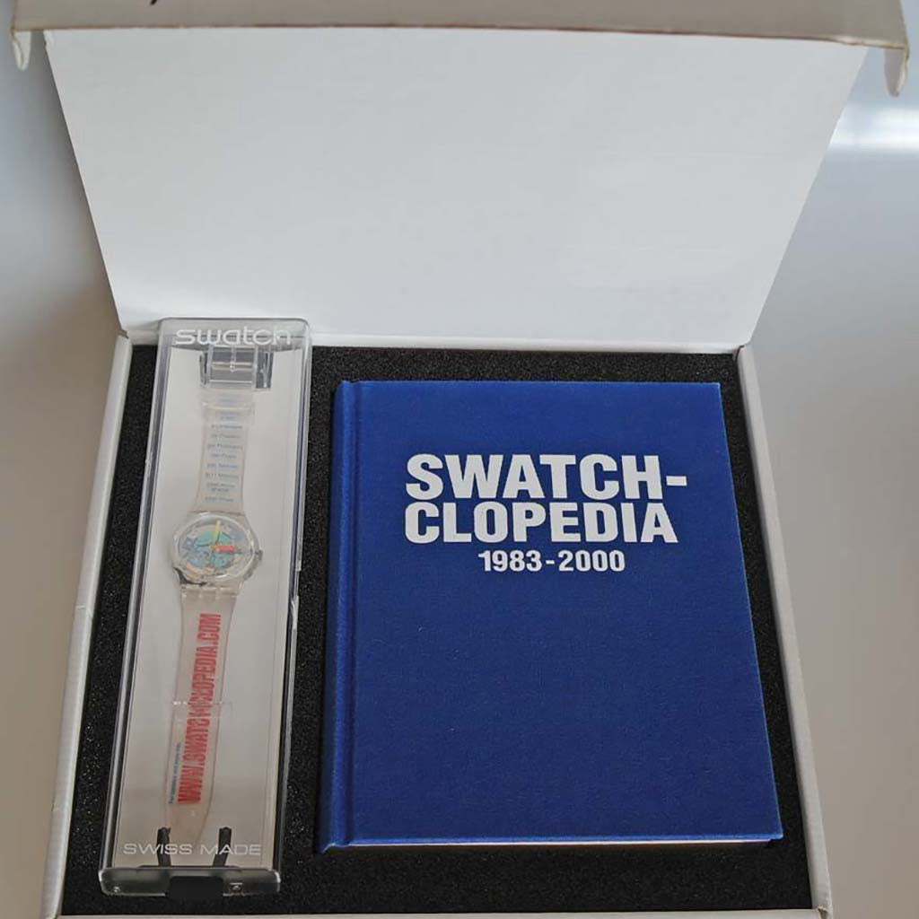 SWATCH CLOPEDIA START 2000 BOX