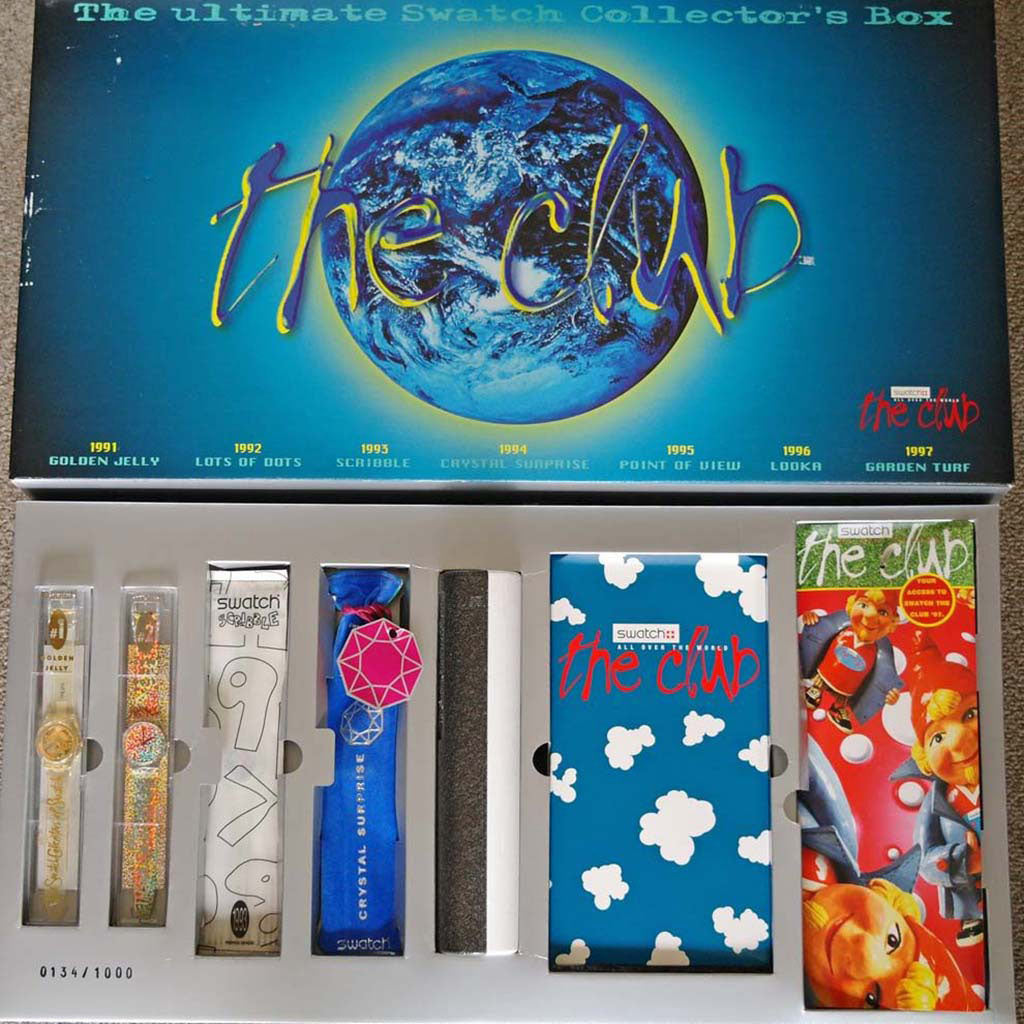 Swatch Gent Club Special the ultimate Collectors box GZS32