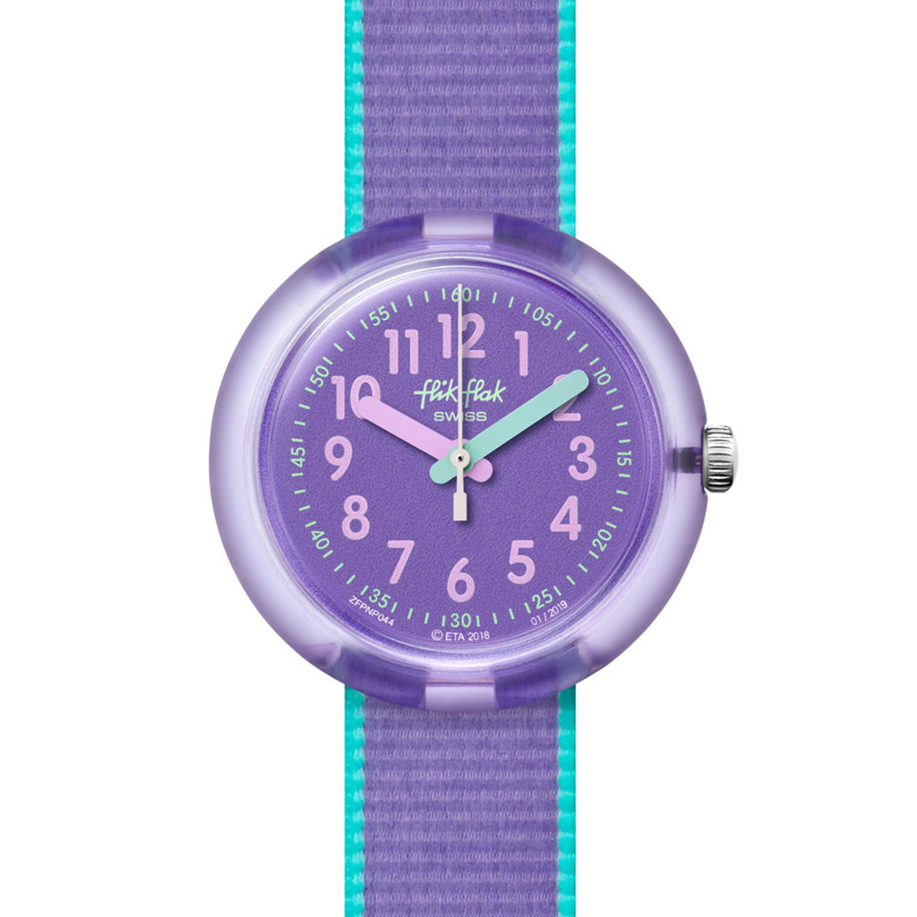 Flik Flak Kinderuhr Color Blast Lilac FPNP044