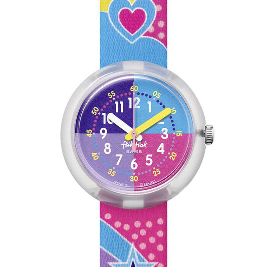 Flik Flak Kinderuhr Color Party ZFPNP115