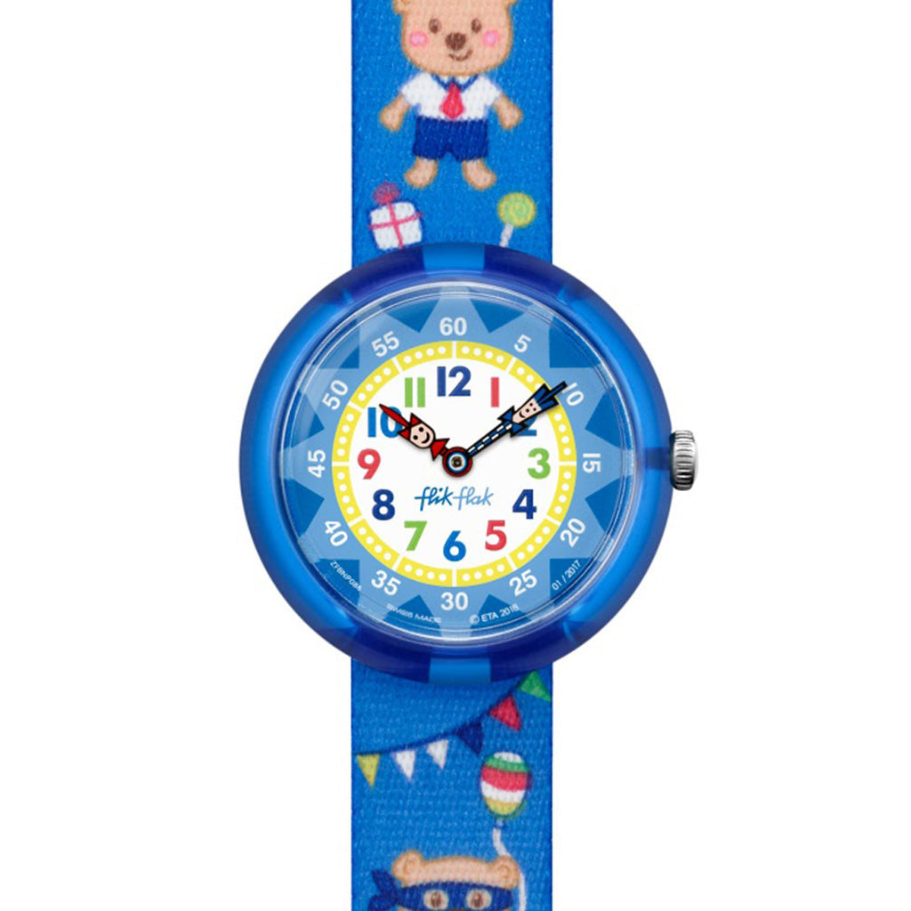 Swatch Flik Flak Kinderuhr Cool Party FBNP086