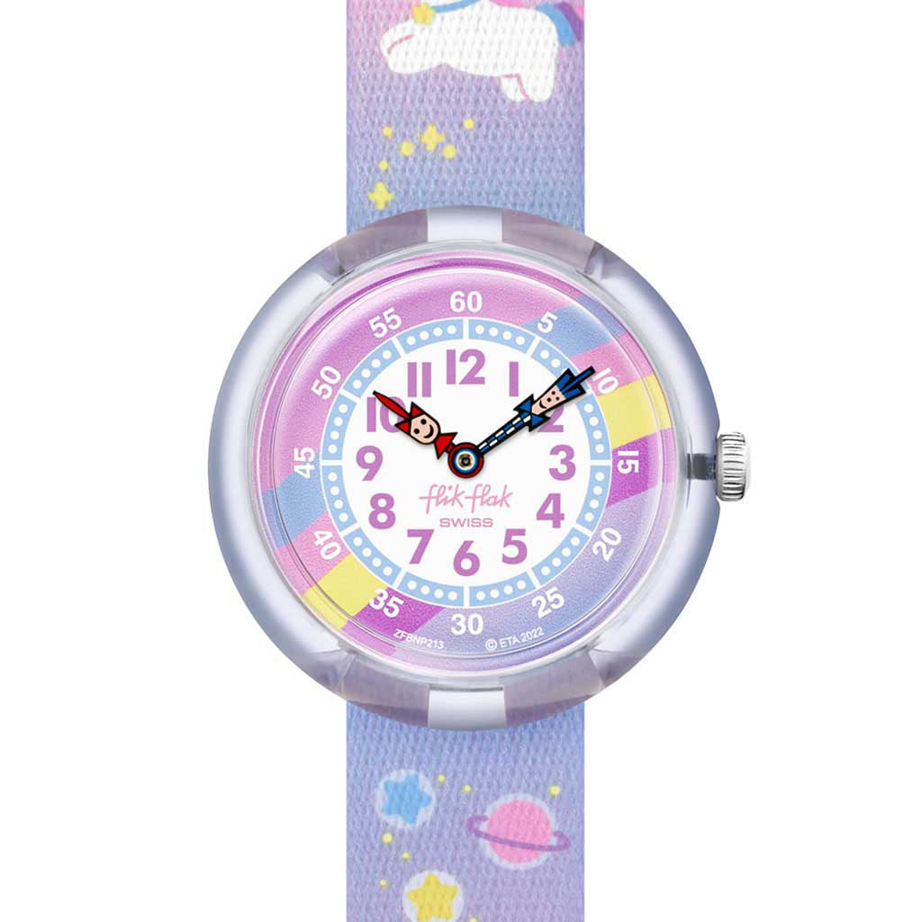 Flik Flak Kinderuhr Cuddly Unicorn FBNP213