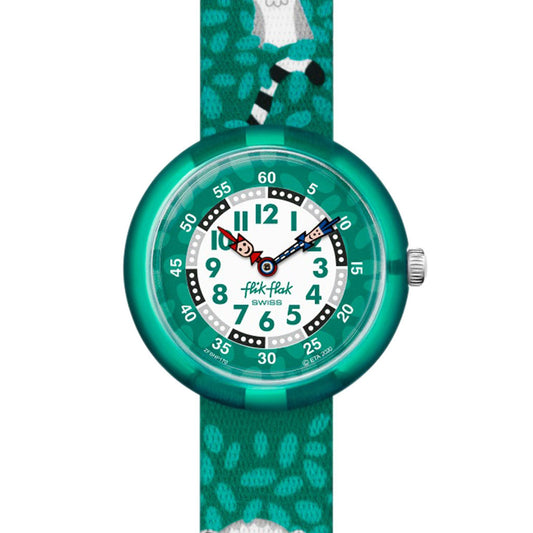 Flik Flak Lernuhr Curious Lemur ZFBNP170