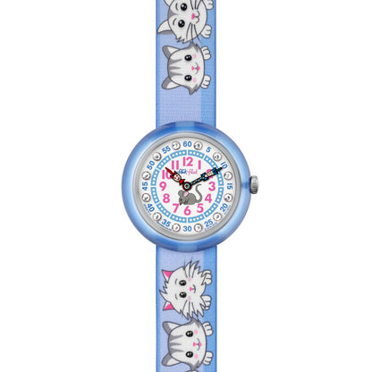 Swatch Flik Flak CUTY CATS IN BLUE FBNP013