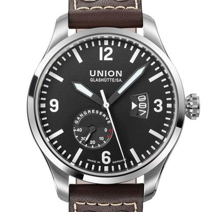 Union Glashütte/Sa. Belisar Pilot Gangreserve D002.624.16.057.00