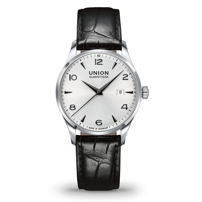Noramis Datum Silver Leather Black (Ausstellungsstück)