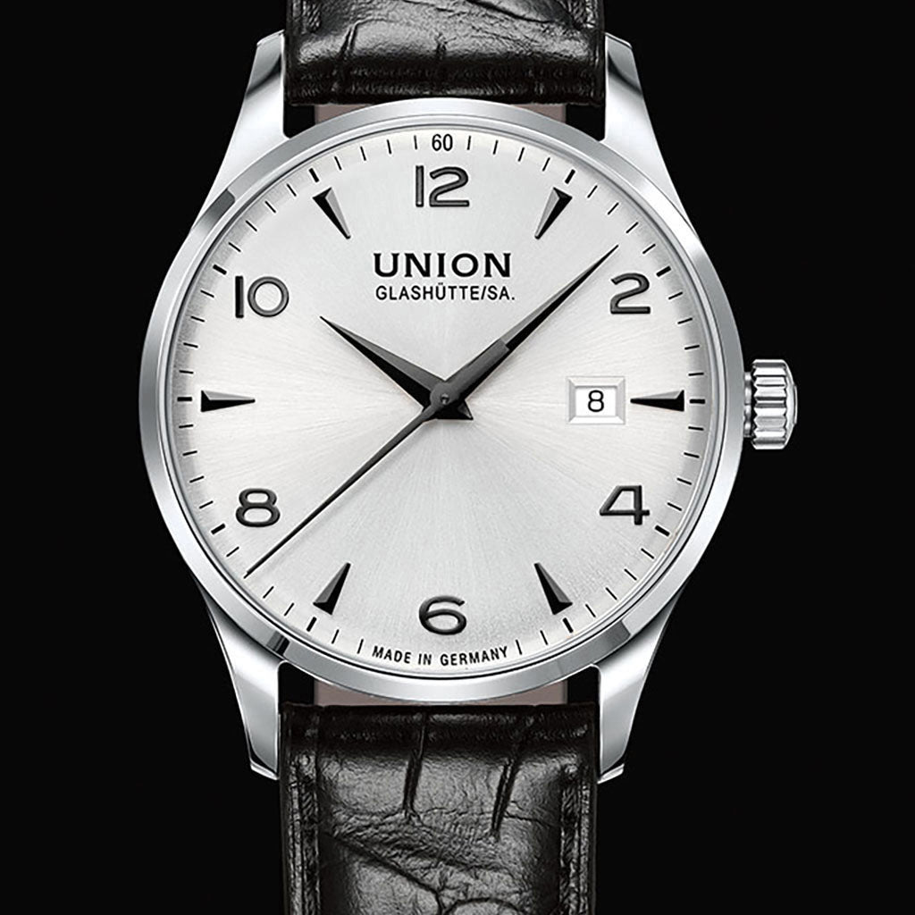 Noramis Datum Silver Leather Black (Ausstellungsstück)