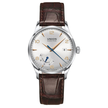 Noramis Power Reserve Silver Leather Brown