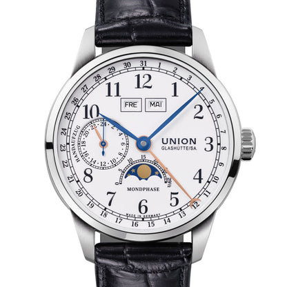Union Glashütte/Sa. 1893 Johannes Dürrstein Edition Mondphase D007.458.16.017.00