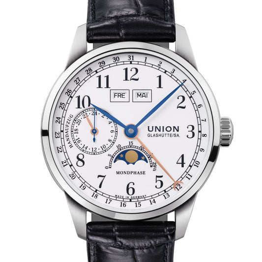 Union Glashütte/Sa. 1893 Johannes Dürrstein Edition Mondphase D007.458.16.017.00