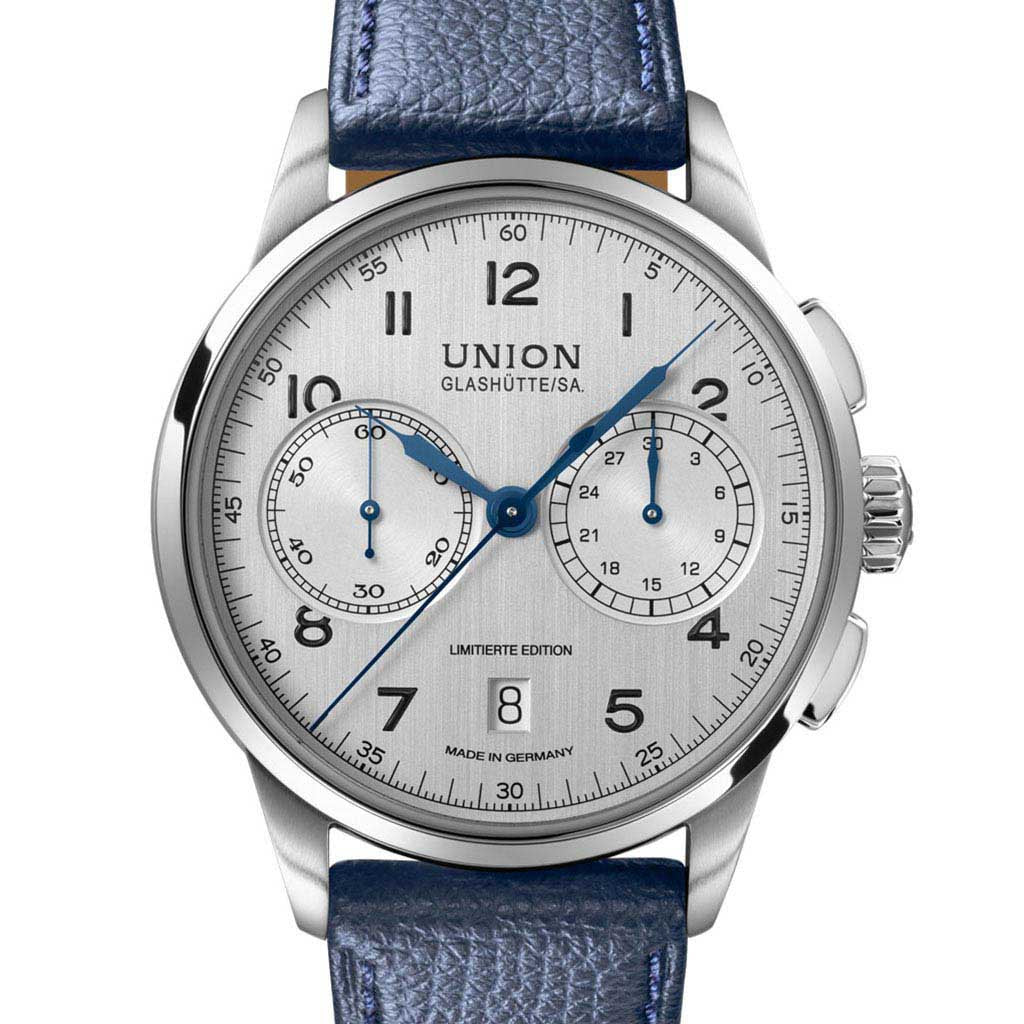 Union Glashütte/Sa. 1893 Johannes Dürrstein Edition Chronograph limitierte Jubiläumsedition D007.459.16.032.09
