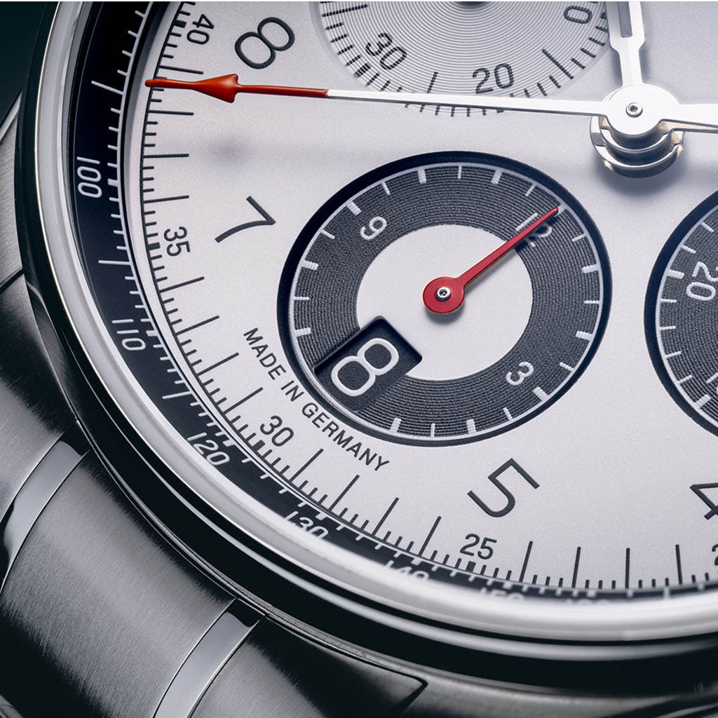 Belisar Chronograph 40 mm Silver-White