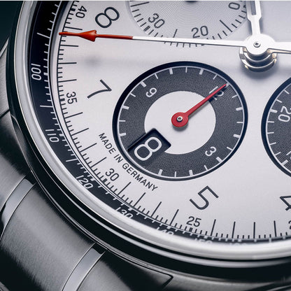 Belisar Chronograph 40 mm Silver-White