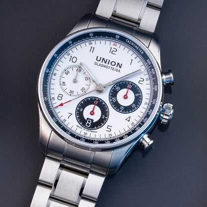 Belisar Chronograph 40 mm Silver-White