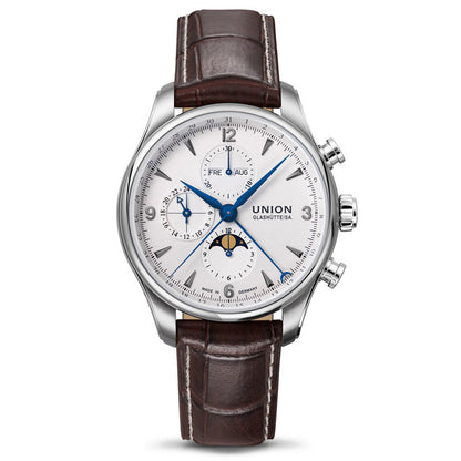 Belisar Chronograph Mondphase Blue Hands