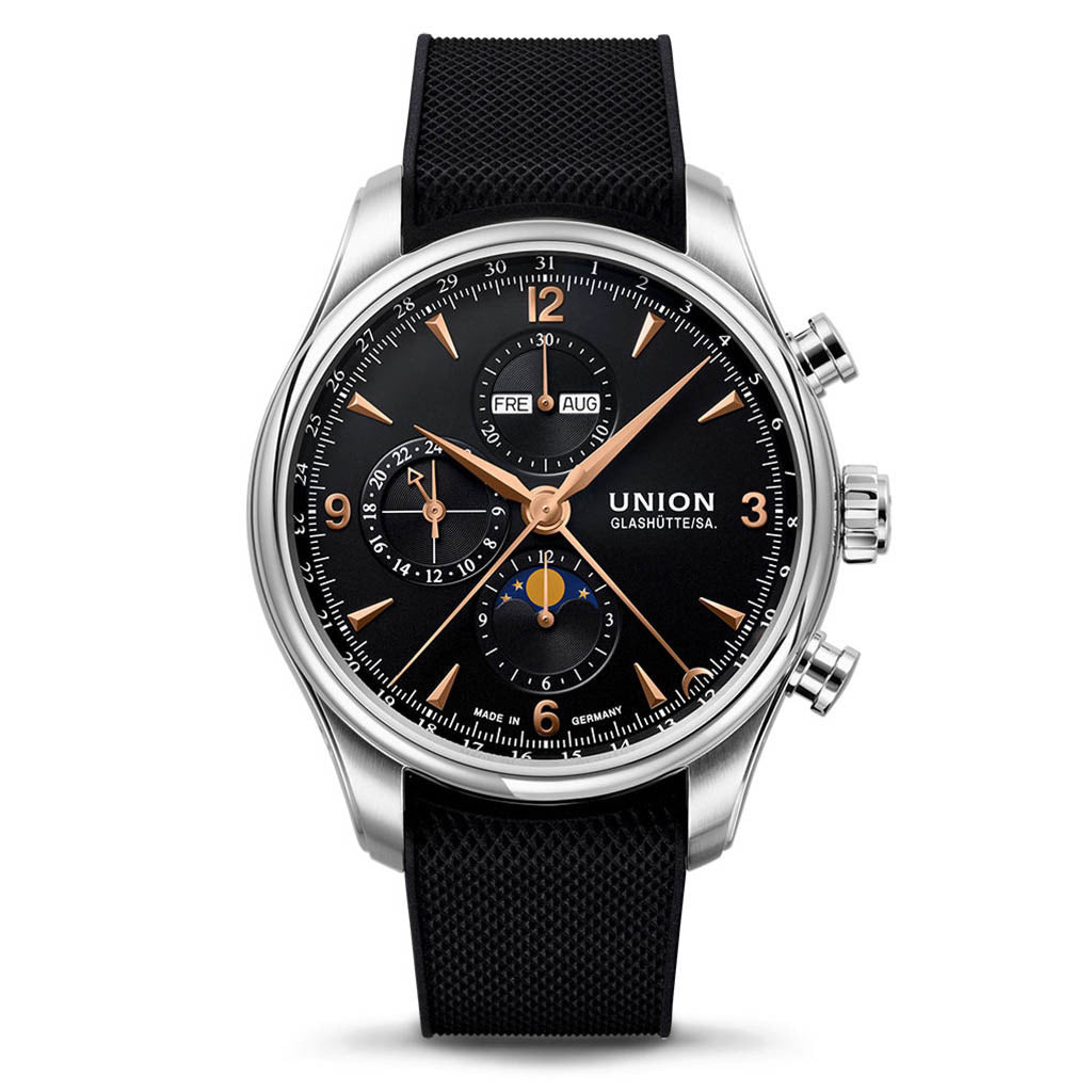 Belisar Chronograph Mondphase Black