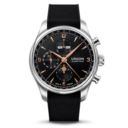 Belisar Chronograph Mondphase Black