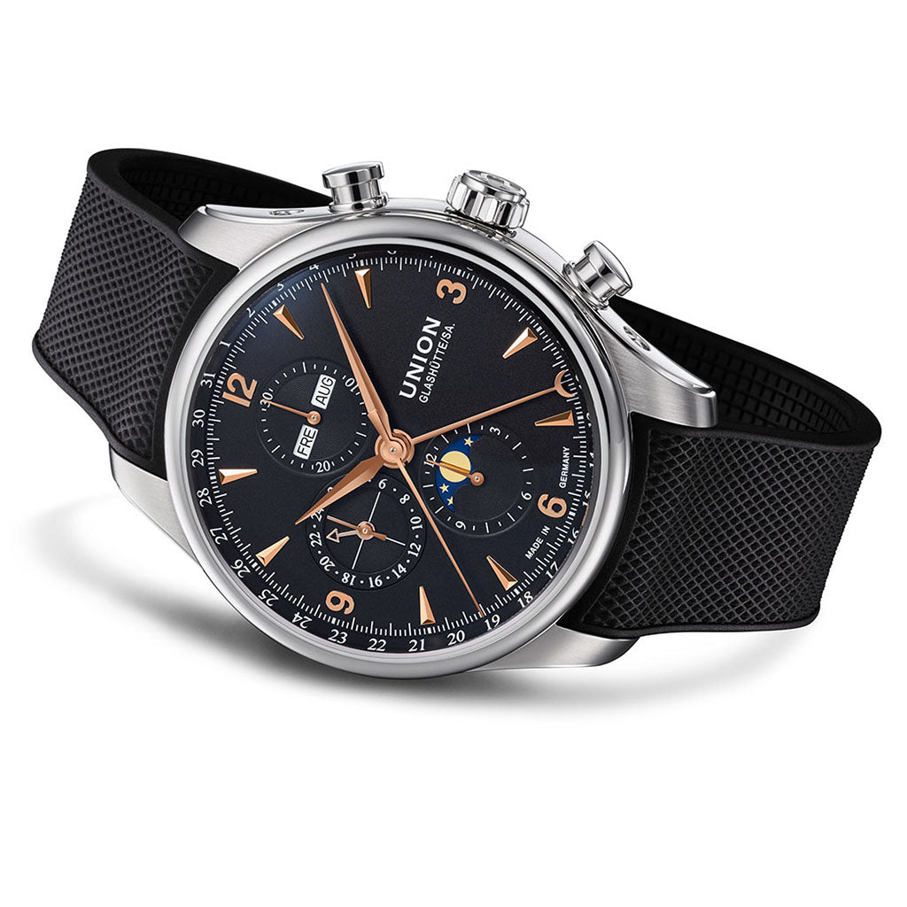 Belisar Chronograph Mondphase Black