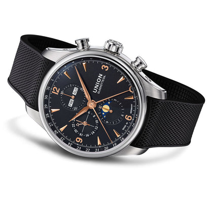 Belisar Chronograph Mondphase Black