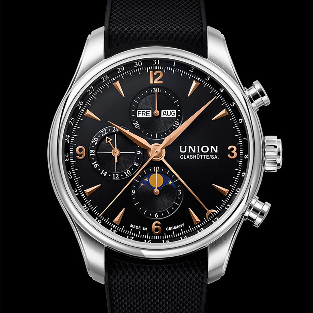 Belisar Chronograph Mondphase Black