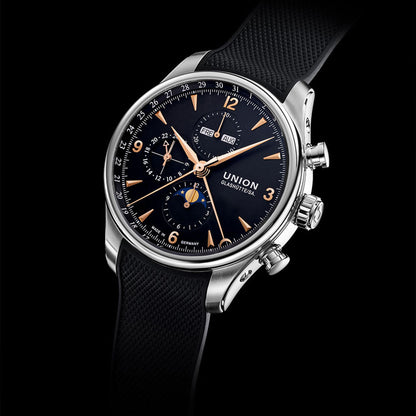 Belisar Chronograph Mondphase Black
