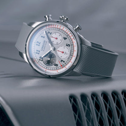 Belisar Chronograph Grey Silikonarmband Grau
