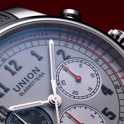 Belisar Chronograph Grey Silikonarmband Grau