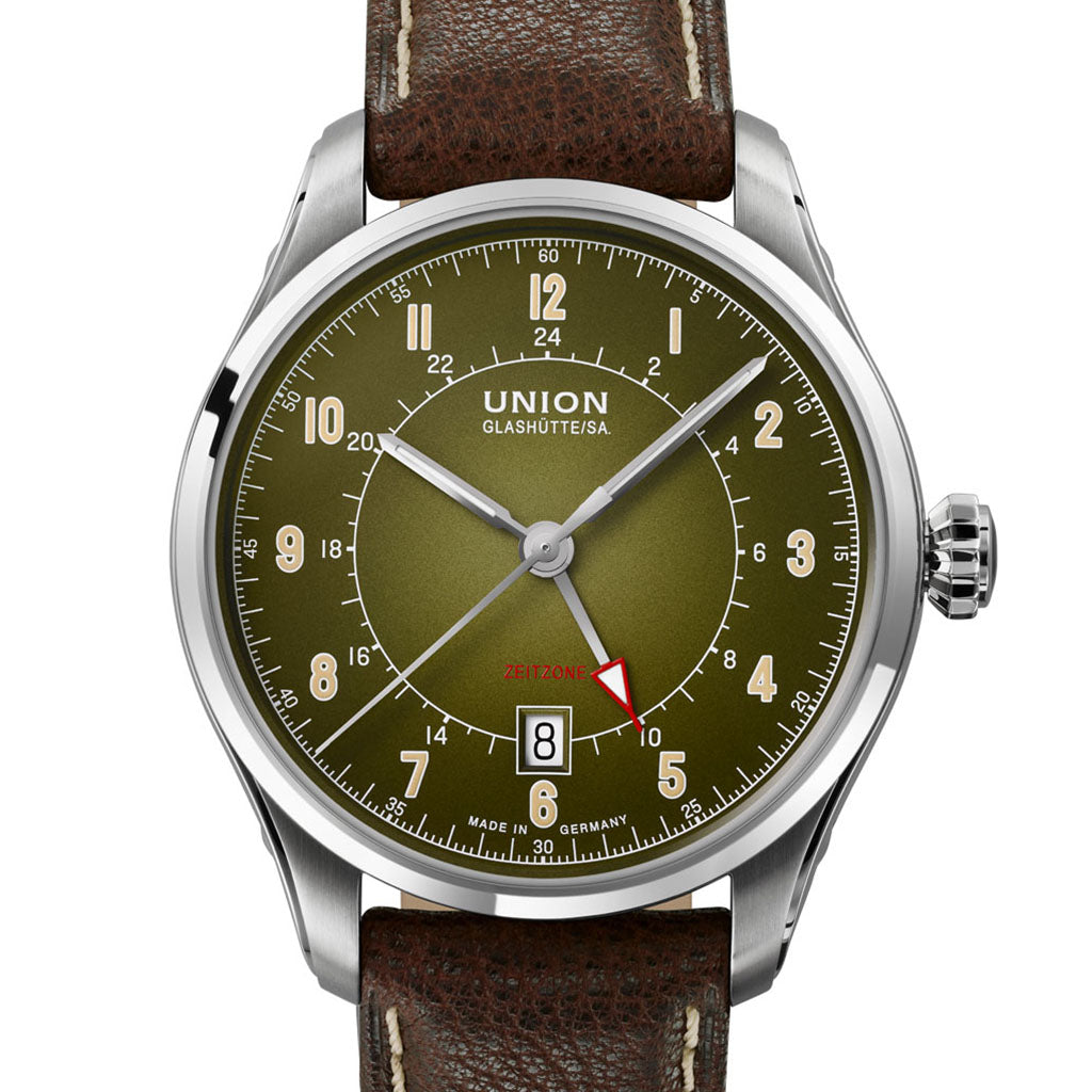 Union Glashütte/Sa. Belisar Zeitzone D009.429.16.092.00