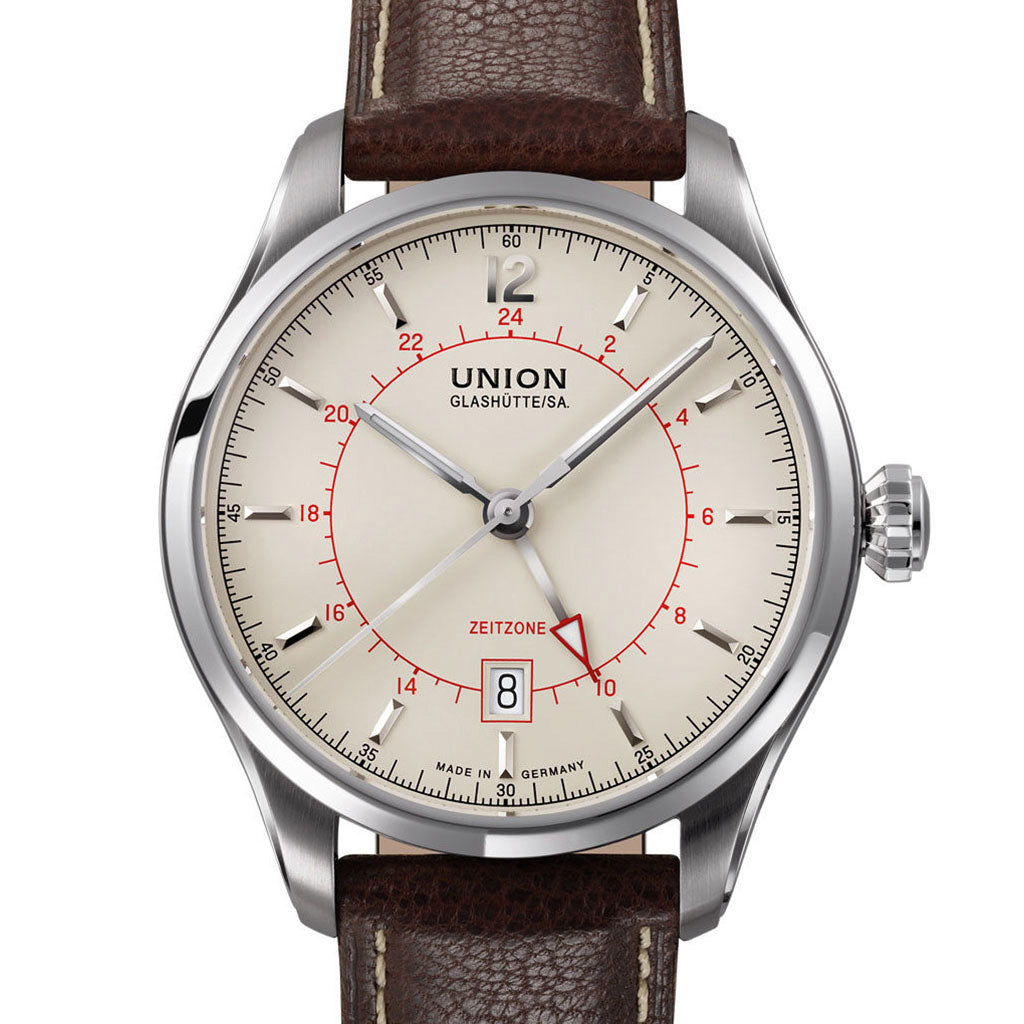 Union Glashütte/Sa. Belisar Zeitzone D009.429.16.267.00