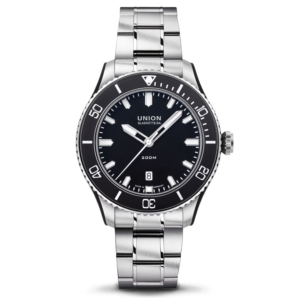 Belisar Datum Sport Black Stainless Steel