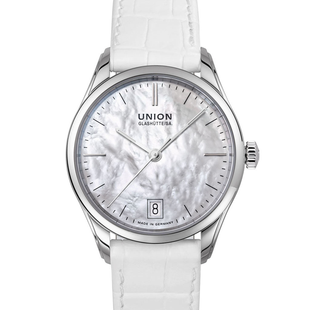 Union Glashütte/Sa.Viro Datum 34 mm D011.207.16.111.00