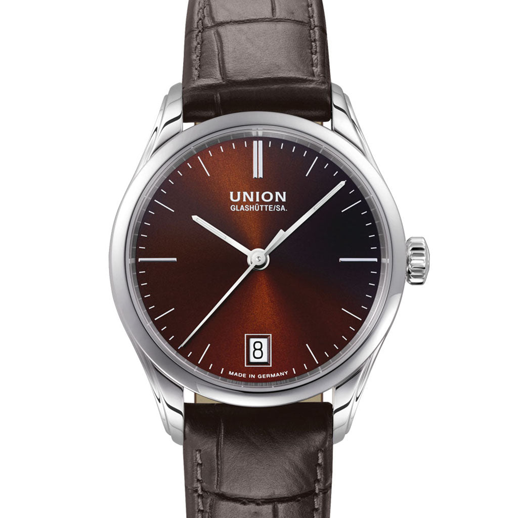 Union Glashütte/Sa.Viro Datum 34 mm D011.207.16.291.00