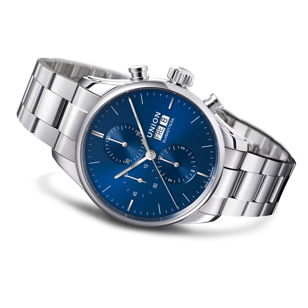 Viro Chronograph Blue Stainless Steel