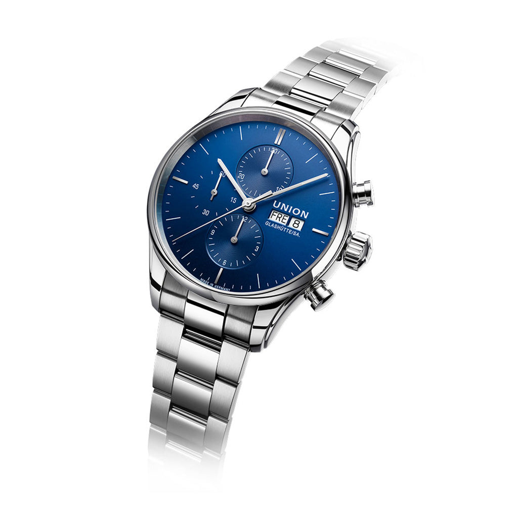 Viro Chronograph Blue Stainless Steel