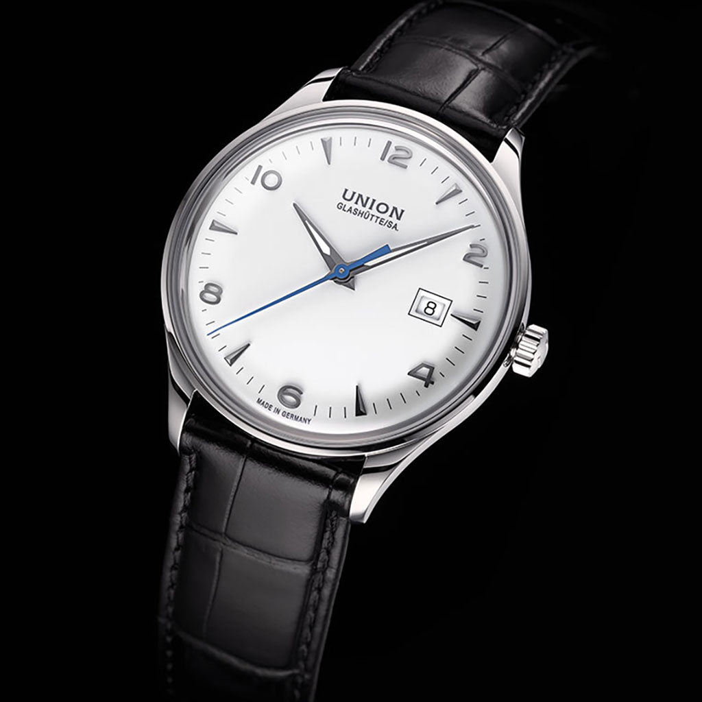 Noramis Datum White Leather Black