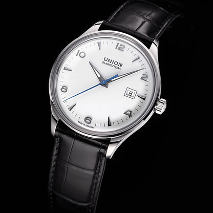 Noramis Datum White Leather Black