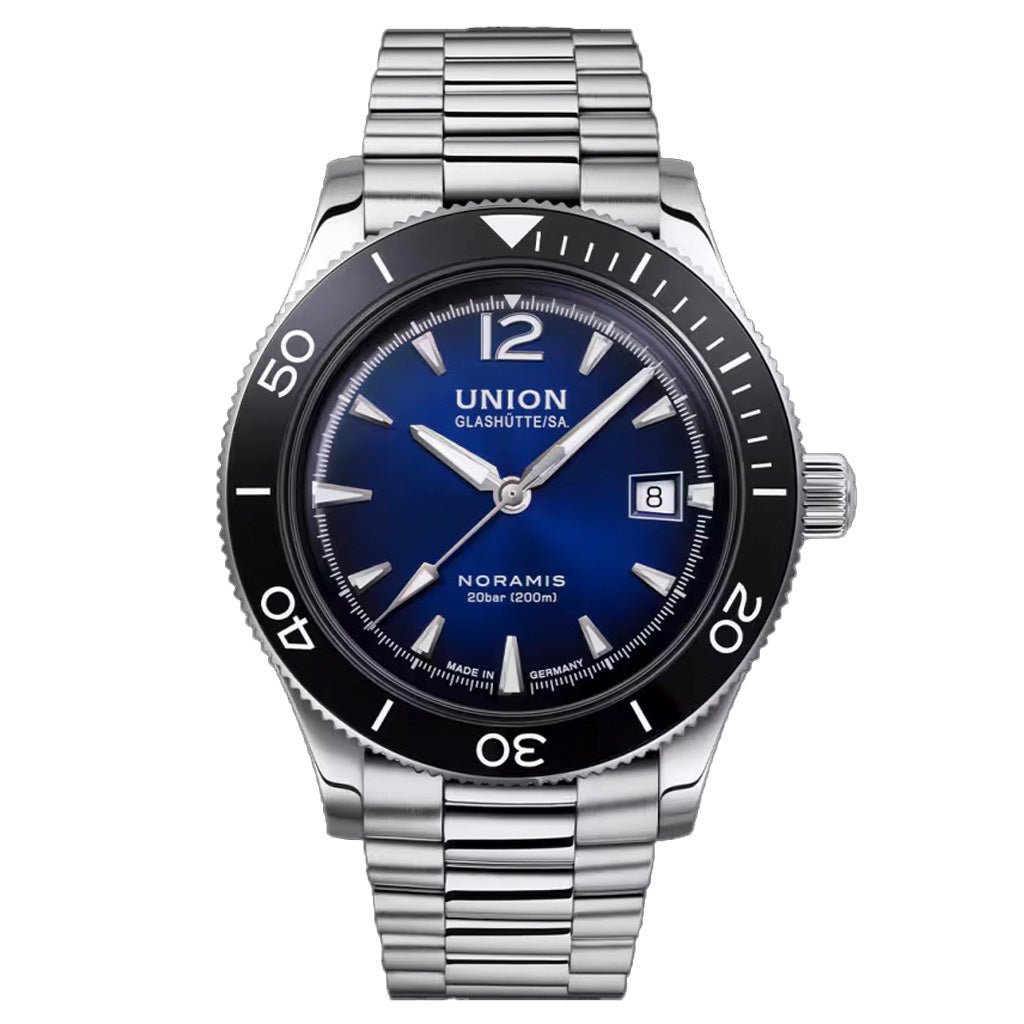 Noramis Datum Sport Blue - Stahlband