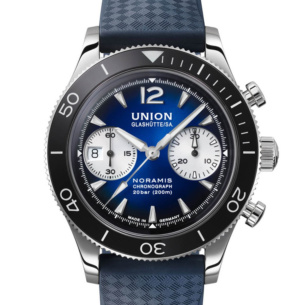Union Glashütte Noramis Chronograph Sport Blau D012.927.17.047.00