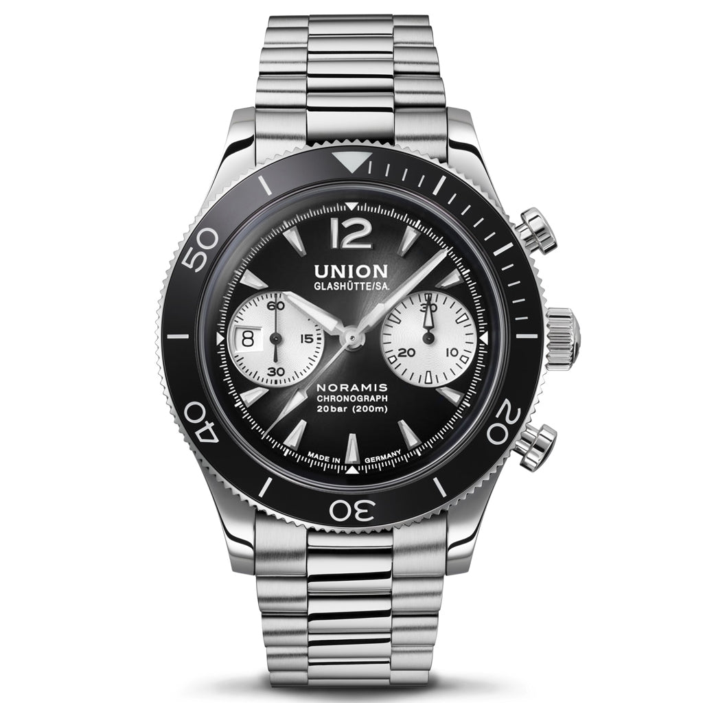 Noramis Chronograph Sport - Anthrazit - Stahlband
