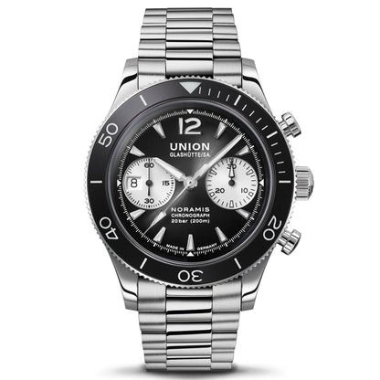 Noramis Chronograph Sport - Anthrazit - Stahlband