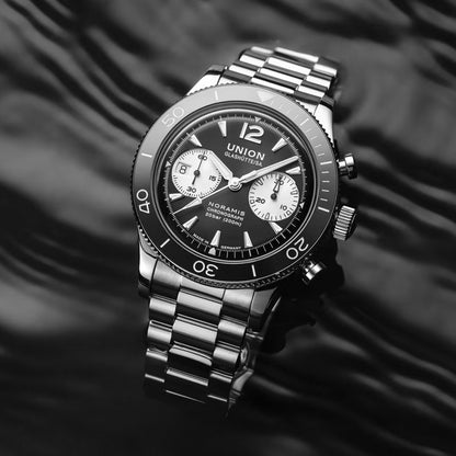 Noramis Chronograph Sport - Anthrazit - Stahlband